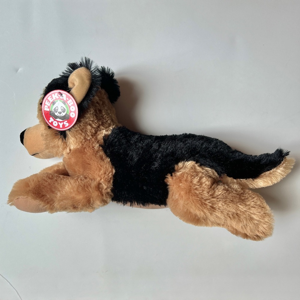 Peek A Boo Stuffed German Shepherd Dog Plushy MUST BUNDLE